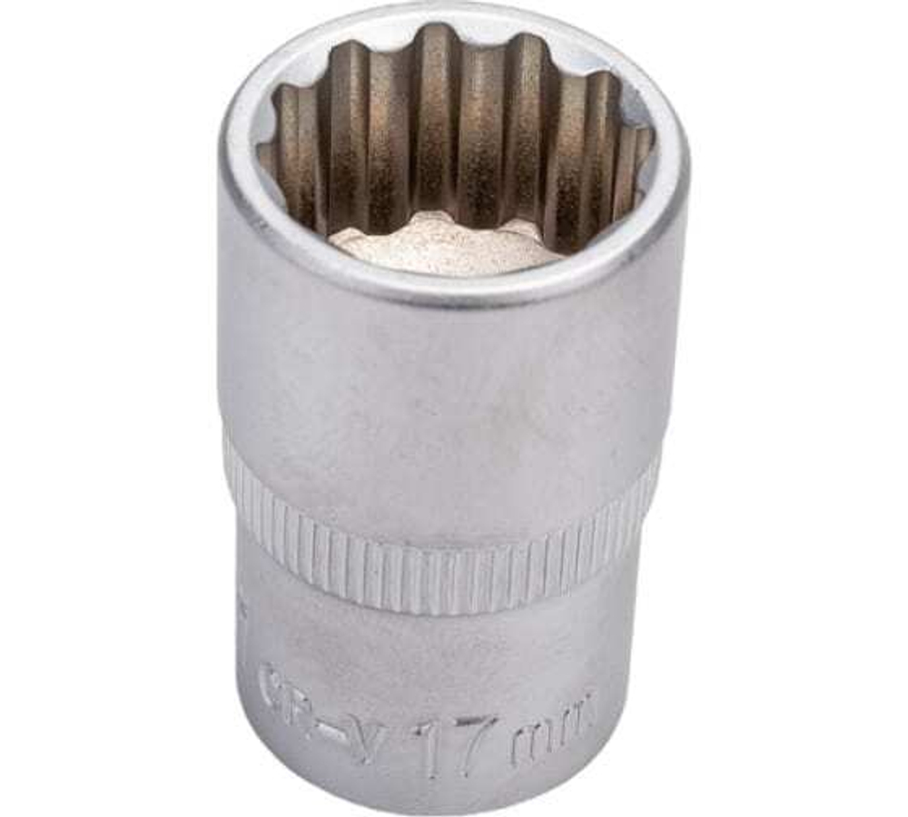 Головка торцевая 12 граней 1/2 Kraft (17мм)