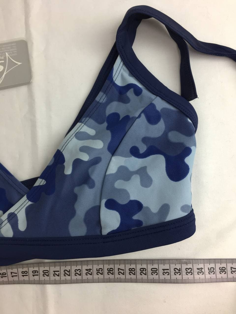 Купальник Solo раздельный синий 46 размер, новый