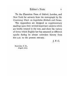 A sketch of English legal history | Maitland Frederic William