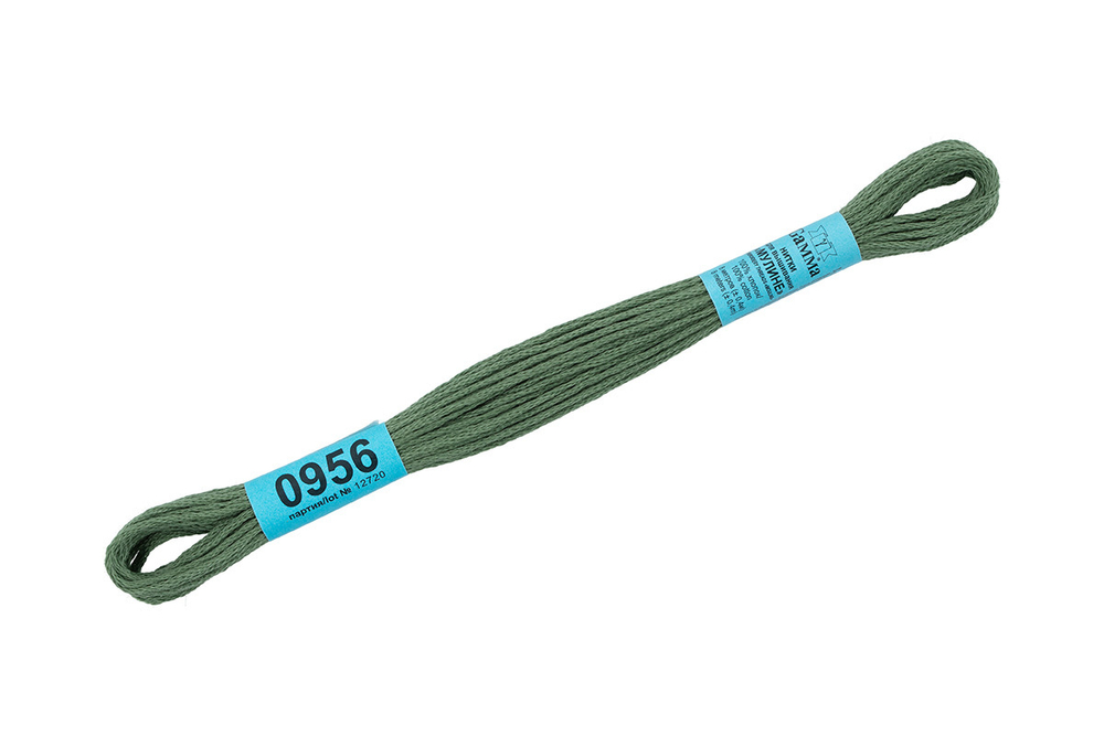 Мулине "Gamma" , 100% хлопок, 8 м, №0956