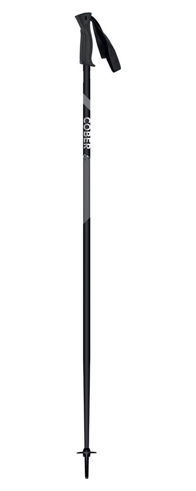 Горнолыжные палки COBER Icon Anthracite 18mm (см: 125)