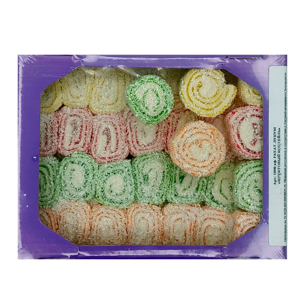 Лукум Фруктовый коктейль 850г