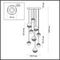 Подвесная люстра Odeon Light RONI 5037/84L