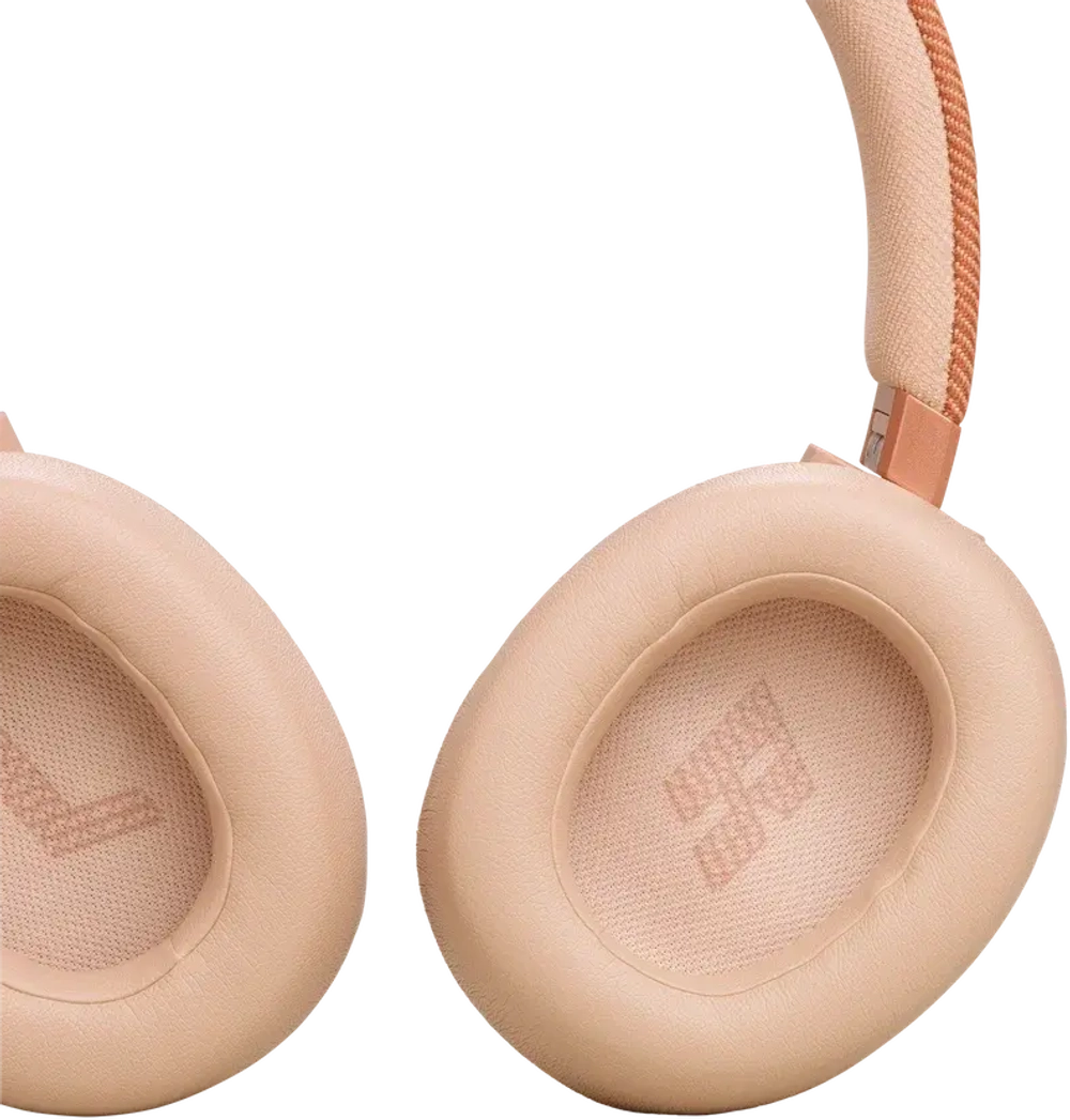 Беспроводные наушники JBL Live 770NC, Sand (Бежевый), ANC, полноразмерные