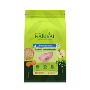 Guabi Natural Dog Adult сухой корм для взрослых собак мелких пород цыпленок и коричневый рис