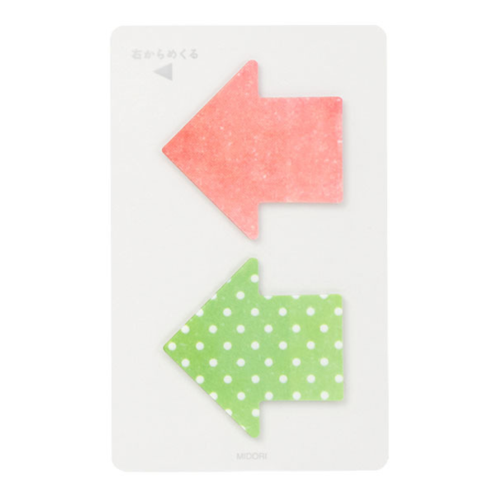 Стикеры Midori Sticky Paper Film L - Arrow