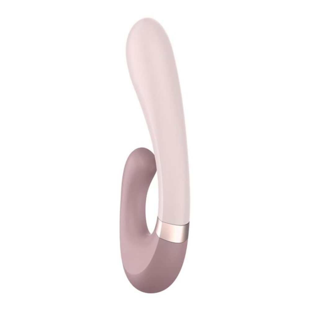 Вибратор-кролик Satisfyer Heat Wave с функцией нагрева, розовый