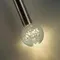 4375/3LA HIGHTECH ODL26 Подвесной светильник  никель/хрусталь. стекло/металл IP20 LED 3W 400Лм 3000K 220-240V FIANO