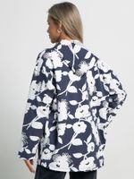 Жакет летний Фловерс (синий) Б15580-18М LT Collection