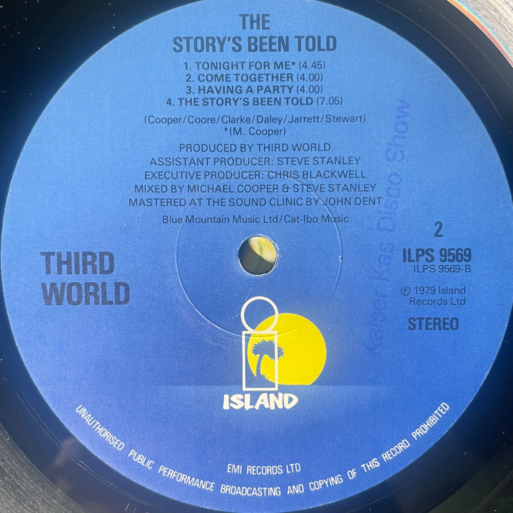 Third World - The Story's Been Told (Англия 1979г.)
