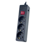 Фильтр сетевой Perfeo Power Mate 3 м Black 3 розетки