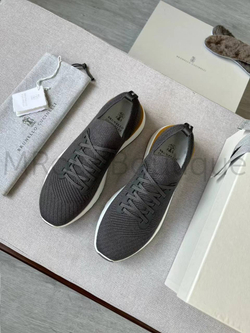 Мужские кроссовки Brunello Cucinelli темно-серого цвета