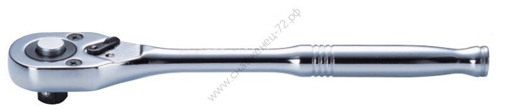 Трещотка 3/8" с быстрым сбросом, 72 зуба, металлическая рукоятка