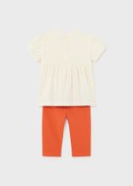 футболка с леггинсами