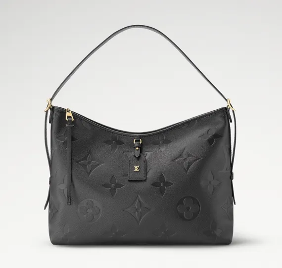 Сумка-хобо Louis Vuitton Carry All черная