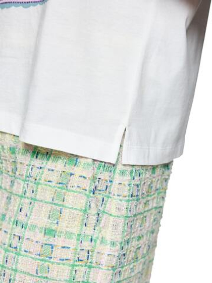 Marc Cain Футболка из хлопка с принтом