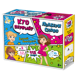 Игра настольная Кто первый - подбери слово