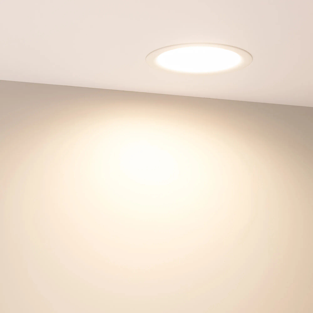 Светильник MS-BLIZZARD-BUILT-R115-10W Warm3000 (WH, 100 deg, 230V) (Arlight, IP20 Металл, 3 года) 036577