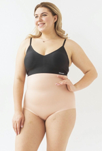 Утягивающие трусы с высокой талией (Размер: M) (Цвет: бежевый)