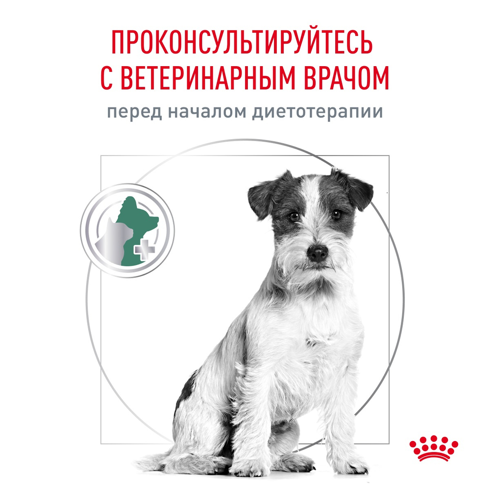 Royal Canin Satiety Weight Management Small Dogs Сэтайети Смол Догз Вейт Менеджмент Корм сухой диета для собак мелких пород для снижения веса 500г
