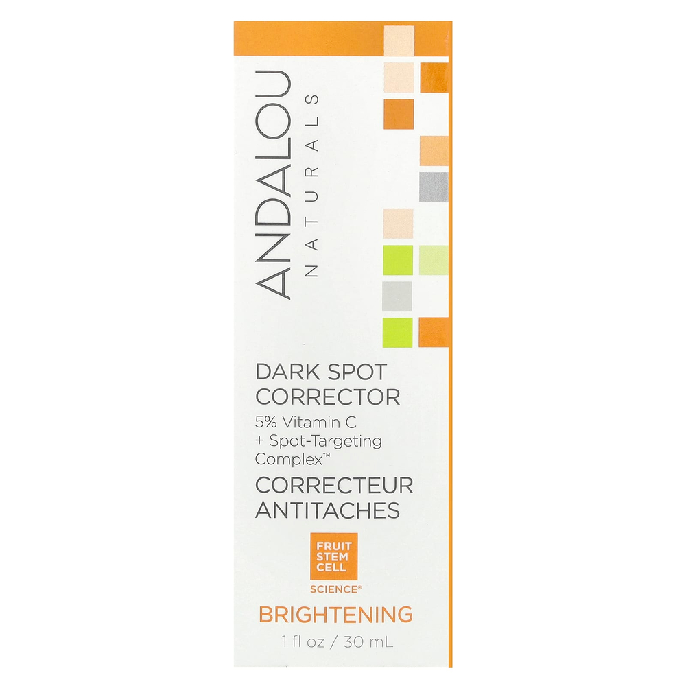 Andalou Naturals, Корректор темных пятен, осветление, 30 мл (1 жидк. унц.)