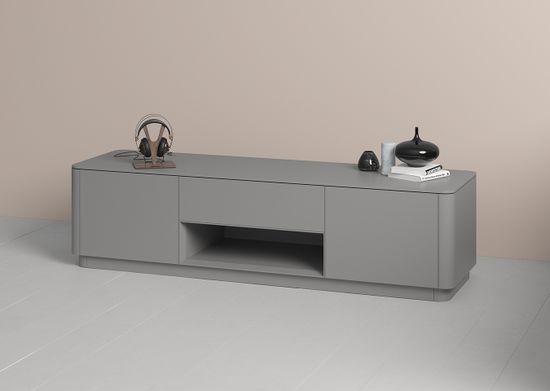 Тумба Tammi под ТВ ширина 180 см (серый)