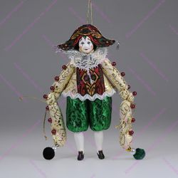 Ёлочная игрушка Клоун Солдатик