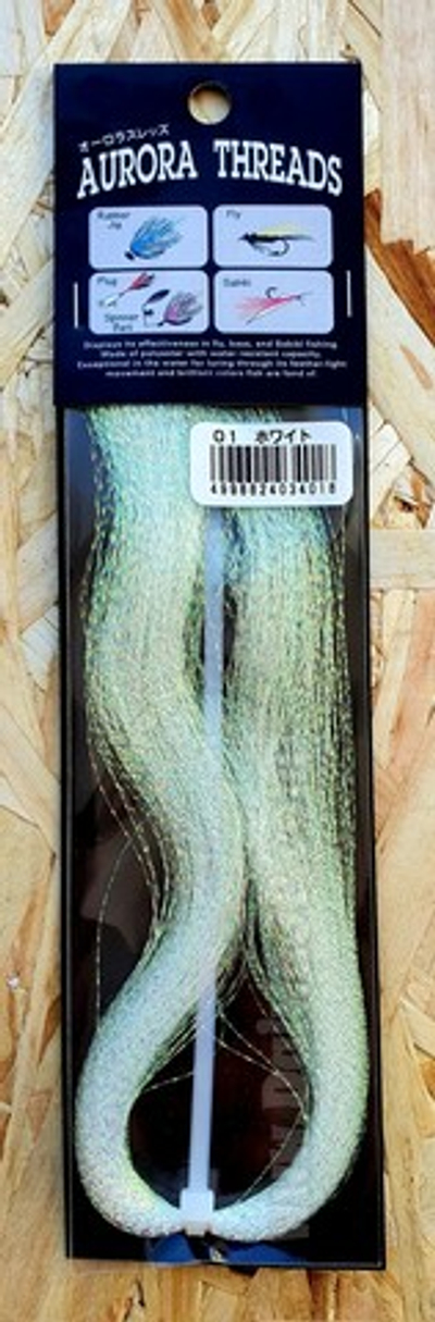 Люрекс TOHO AURORA THREADS 01 WHITE