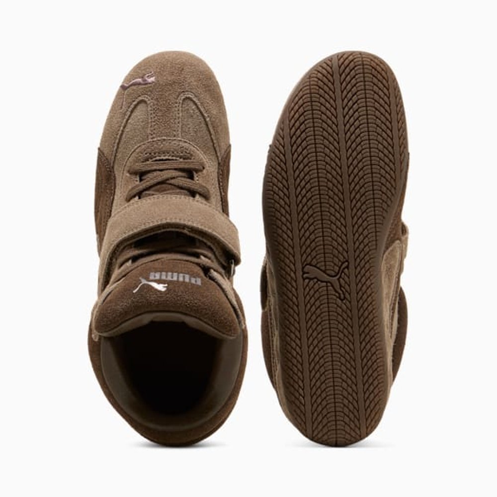 PUMA Женские кроссовки Speedcat Wedge, шоколадный