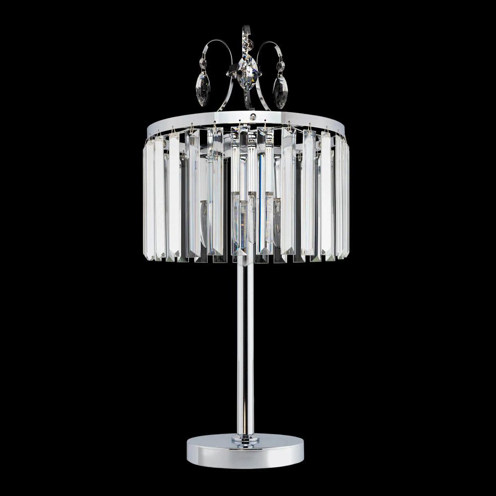 Citilux Инга CL335831 Настольная лампа хрустальная Хром