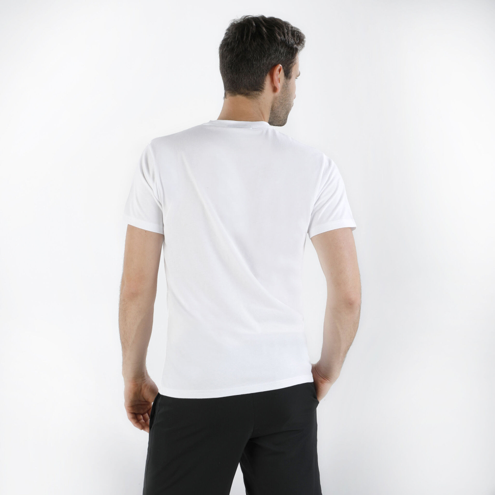 Мужское теннисное поло Quiet Please Paris Tour Eiffel Men - White, Multicoloured