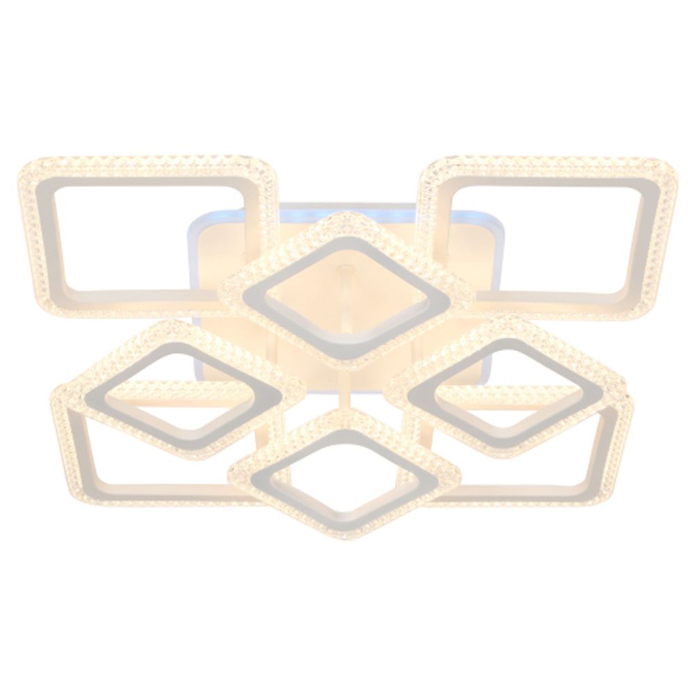 Светильник потолочный светодиодный Rivoli   6204-701 155 Вт LED RGB 3000К-6000К модерн с пультом