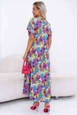 Платье Магия лета (розовый/желтый) Р11-867/20 Nikol (Акция)