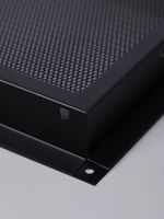 Решетка вентиляционная для камина 200х200 Черный