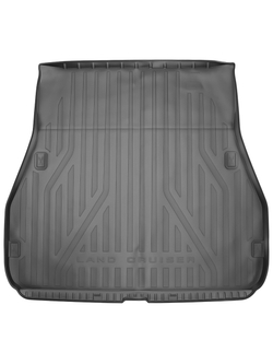 Коврик в багажник для TOYOTA Land Cruiser 300 2021- Внед, стандартный, 1шт. (полиуретан) PW24160004