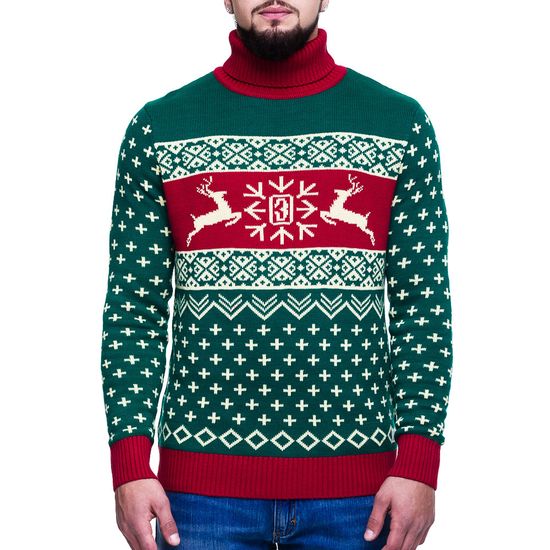 Свитер ЗАПОРОЖЕЦ Deer Green