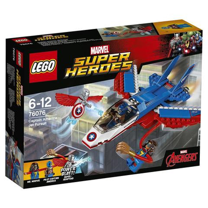 LEGO Super Heroes: Воздушная погоня Капитана Америка 76076