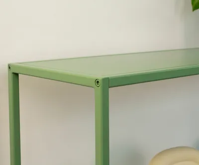 Стеллаж металлический 155х60х25, зеленый