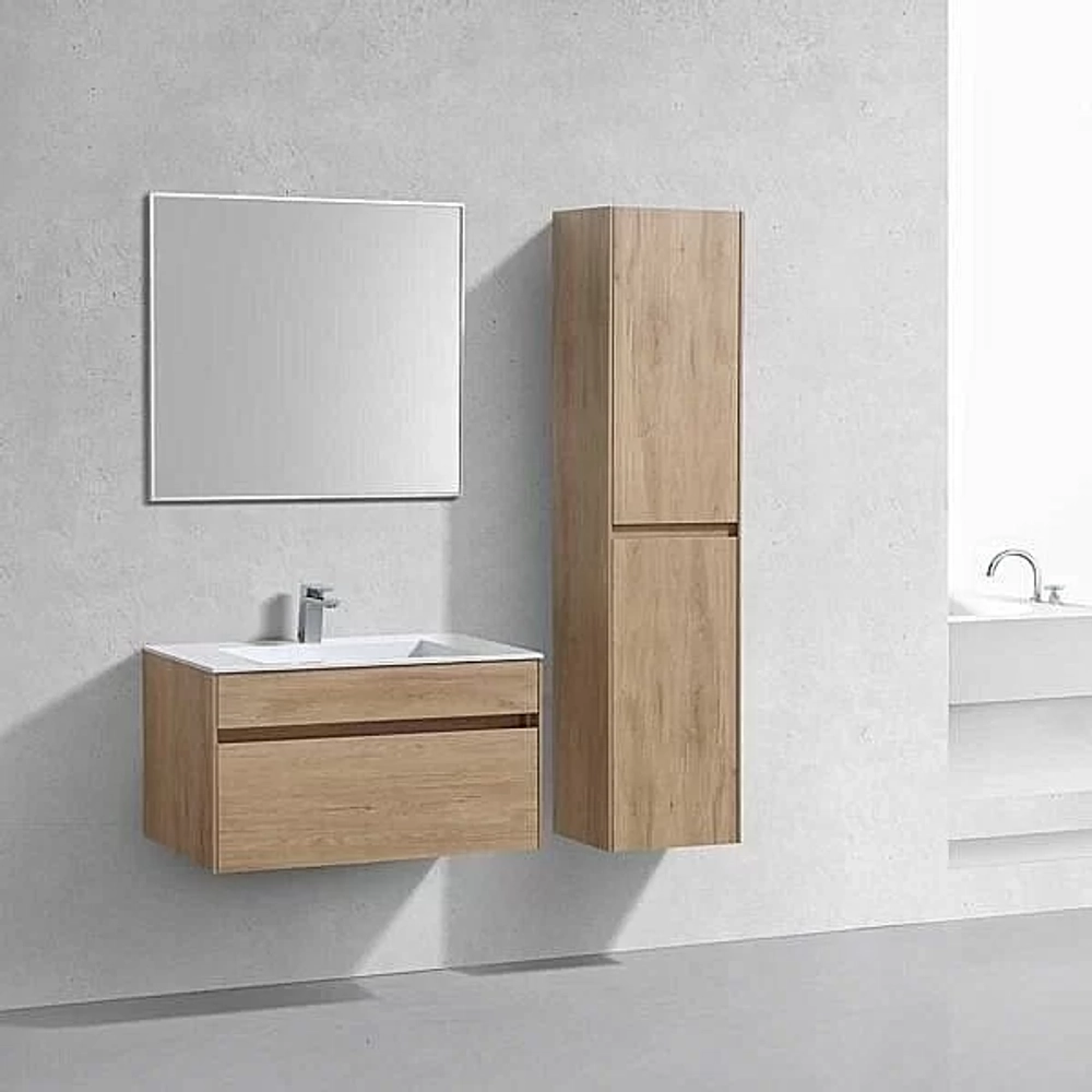 Тумба с раковиной Vincea Chiara 80 N.Oak