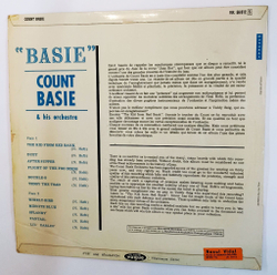 Винтажная виниловая пластинка LP Count Basie and His Orchestra Basie (France 1958)