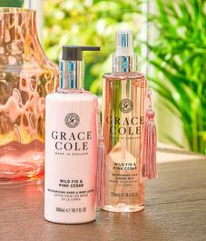 Дикий инжир и розовый кедр лосьон для тела и рук, Grace Cole
