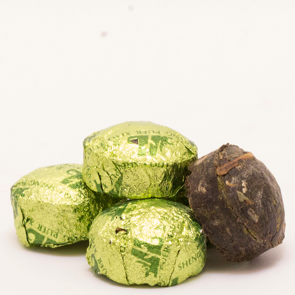 0400к Чай прессованный зеленый "Пуэр Шэн" (сяо то)