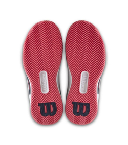 Женские Кроссовки теннисные Wilson Intrigue Tour Clay - white/navy blazer/dubarry