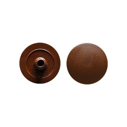 Заглушка для еврошурупа (14мм) коричневый №10 (1000)