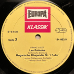 Сметана - Влтава, В чешских лугах и лесах / Лист - Прелюдии, Венгерская рапсодия №1 (Германия)