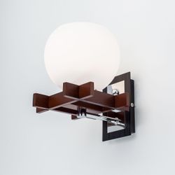 Citilux Нарита CL114311 Бра деревянное Венге Хром