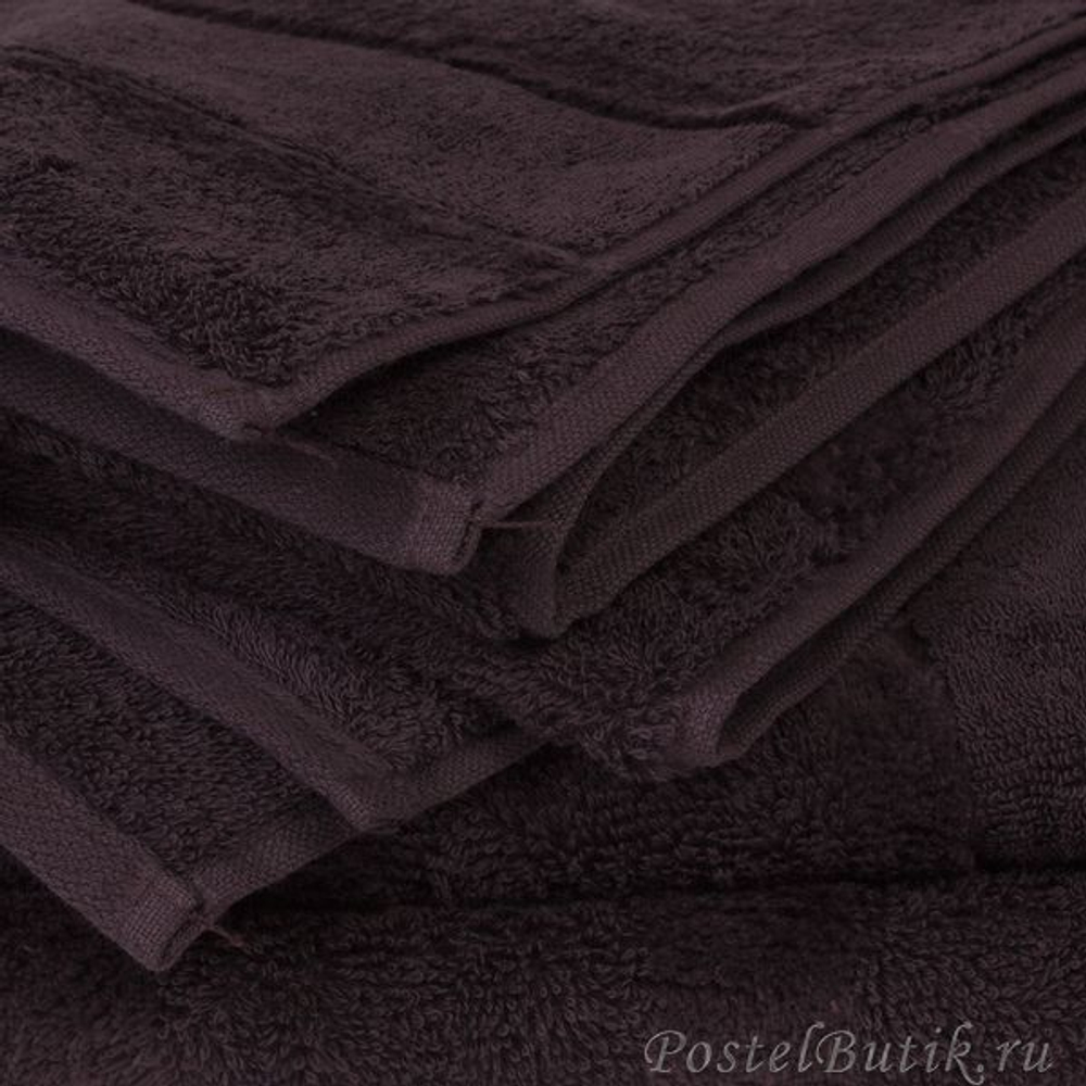 Полотенце 50x100 Cawo Noblesse 1002 темно-коричневое