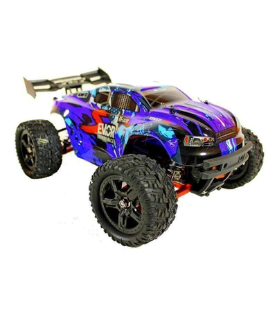Радиоуправляемая трагги Remo Hobby S EVO-R Brushless UPGRADE (синяя) 4WD 2.4G 1/16 RTR