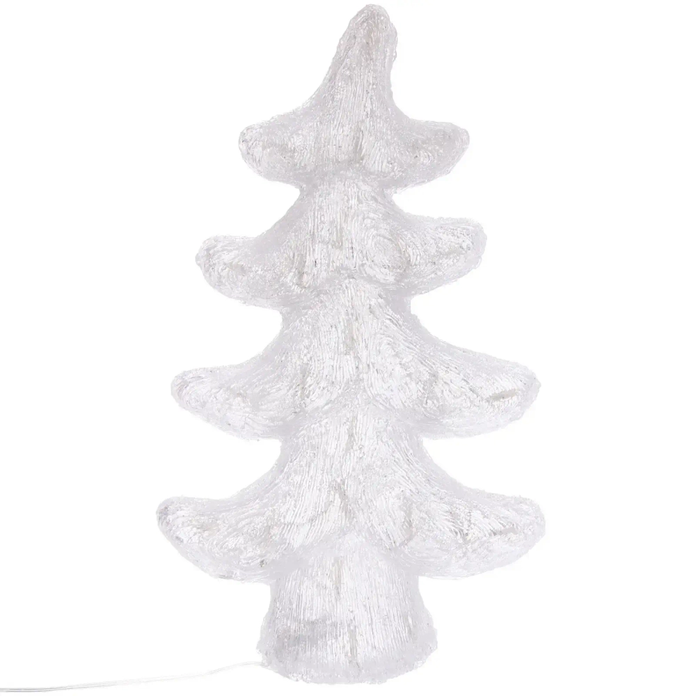 Фигура светодиодная «Ёлочка» 28*13*48 см, 50 ламп LED, авторежим, 220V, Белый