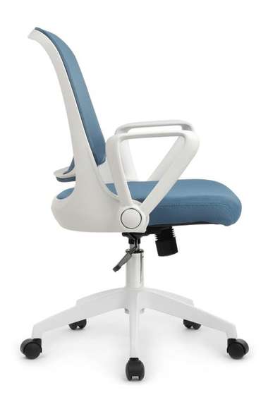 Кресло W-158 Белый Пластик/Синий